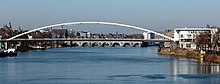 Youngest and oldest of the 6 Maas bridges in Maastricht