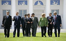 The Federal Republic is a founding member of the G8 and G20 (G8 Summit in Heiligendamm, 2007).