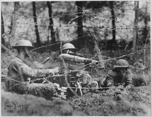 US infantry position, 1918