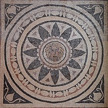 Phobos (?) on a 4th century mosaic from Halicarnassus, now in the British Museum