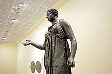 Diana de bronce, siglo III a.C.  