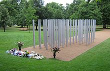 Het monument van 7 juli in Hyde Park  