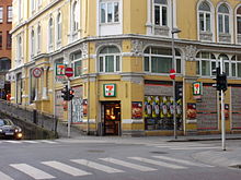 7-Eleven in Bergen, Noorwegen  