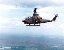 Bell AH-1G sopra il Vietnam