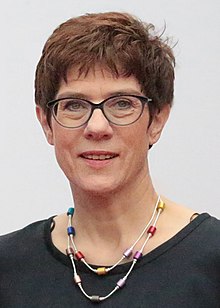 Defence Minister Annegret Kramp-Karrenbauer (CDU)