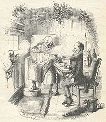 Ebenezer Scrooge and Robert "Bob" Cratchit