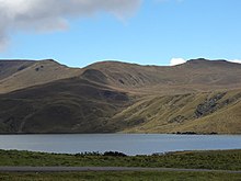 Un lago nella Cordigliera delle Ande