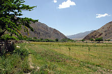 View over the Pandschir valley