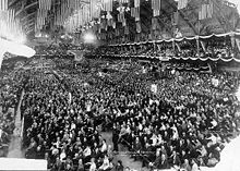 A Convenção Nacional Progressiva de 1912 no Coliseu de Chicago