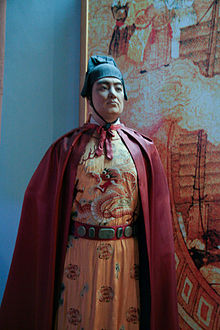 Estátua de Zheng Ele em um museu na China
