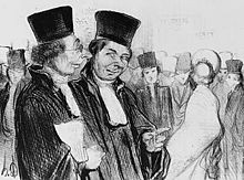 Lawyers as seen by Honoré Daumier