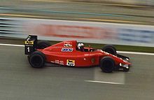 Ferrari sijoittui toiseksi Formula ykkösten maailmanmestaruuskilpailussa vuonna 1990.  
