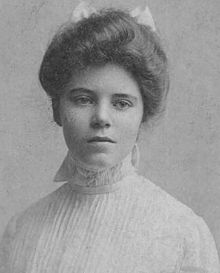 Alice Paul nel 1901.