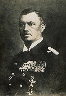 German Fleet Commander Vice Admiral Reinhard Scheer