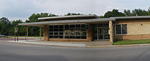 Amtrak station in Lawrence