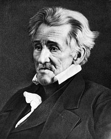 Andrew Jackson, from 1829 to 1837 first US president of the Democratic Party