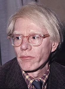 Andy Warhol nel 1975
