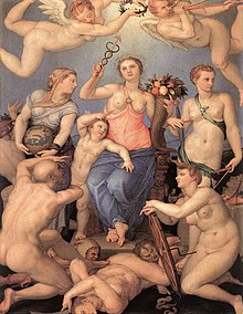Allegory of Happiness (Agnolo Bronzino, 1546)