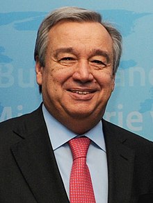 António Guterres, current Secretary-General of the United Nations
