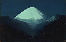 Archip Iwanowitsch Kuindschi: The Elbrus, 1890-1895 (oil on canvas)