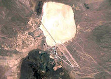Зона 51, видяна от Landsat на НАСА