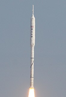 Den eneste opsendelse af Ares I, Ares I-X. Denne havde ikke et Orion-rumfartøj og kom ikke i kredsløb.