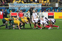 Australia vs USA during the 2011 World Cup