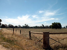 Site van de Kelly-boerderij in Avenel