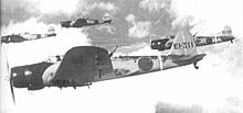 Japanese torpedo bomber Nakajima B5N Kate