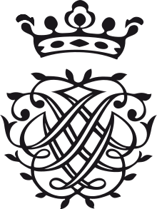 Bach's self-designed seal with the first letters of his name, JSB, interwoven in mirror image.