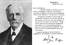 Arthur Balfour and the Balfour Declaration