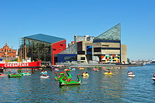 Baltimore is de thuisbasis van het National Aquarium, een van 's werelds grootste aquaria.