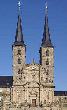 La façade de la Michaelskirche