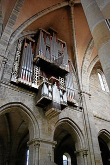 Het orgel van de kathedraal van Bamberg  