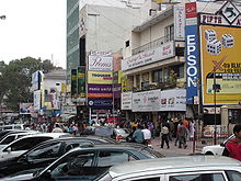 Shopping street in Bengaluru