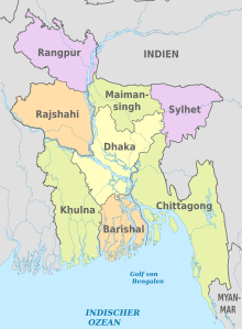 Administrative units of Bangladesh