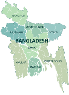 Bangladéšské divize