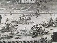 Naval Battle of Grönham on 7 August 1720