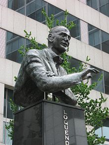 Monument for Pim Fortuyn in Rotterdam