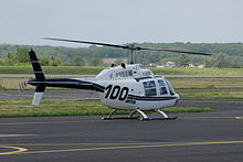 Francouzský Bell 206B.  