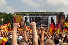 Berlin Fan Mile at the 2006 Football World Cup