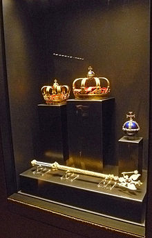 The Prussian Crown Jewels of Frederick I, today on display in Charlottenburg Palace