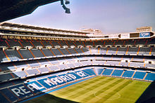 Estadio Santiago Bernabéu...