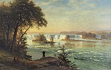 Saint Anthony Falls Minneapolis circa 1860