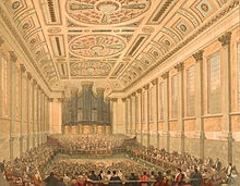 Birmingham Triennal Music Festival, stadshuset 1845  