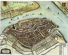 Joan Blaeu: Dordrecht 1652