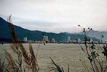 View from Hong Kong to Shenzhen in March 1997