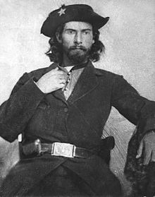 南軍の悪名高いブッシュハッカー、ブラッディ・ビル・アンダーソン。