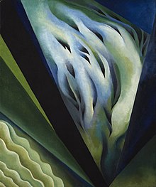 Modrá a zelená, 1921  