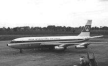 Boeing 720-048 spoločnosti Aer Lingus-Irish International v roku 1965